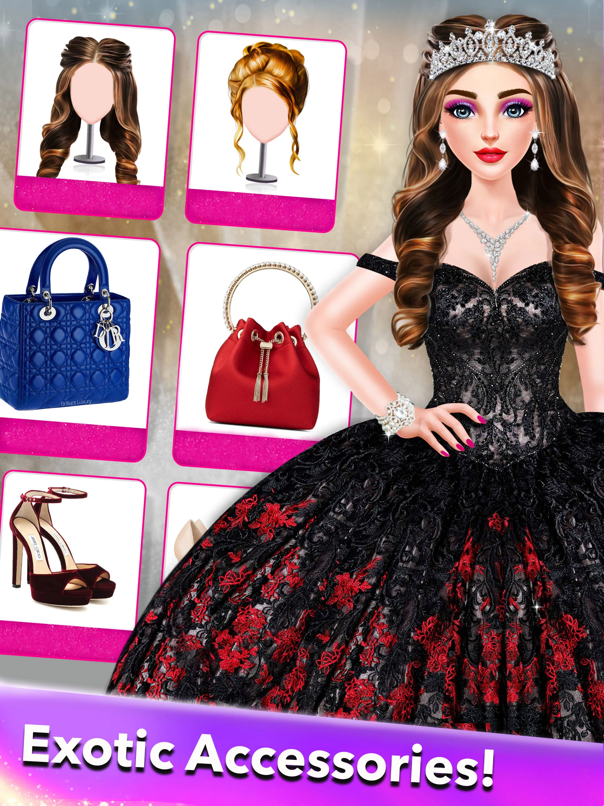 Fashion Game Makeup & Dress up screenshot