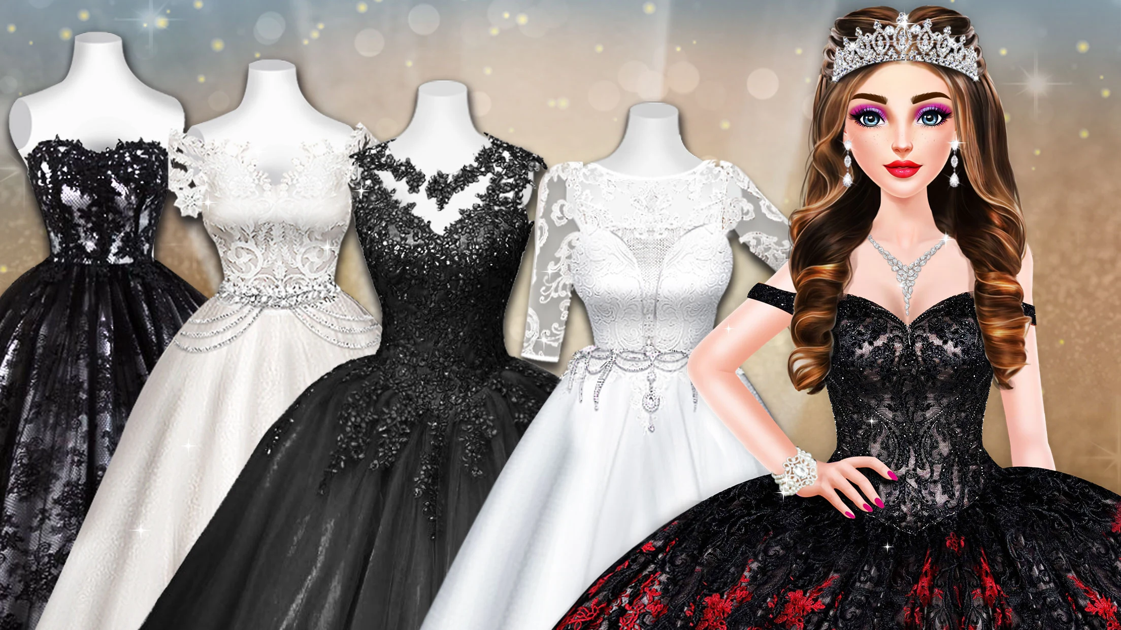 Fashion Game Makeup & Dress up screenshot